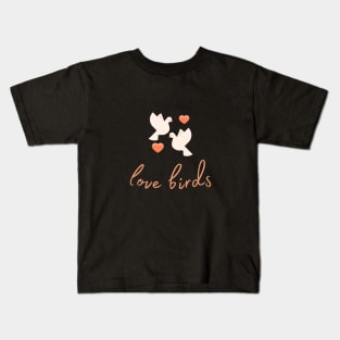 Love Birds Kids T-Shirt